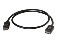 C2G 10ft DisplayPort to HDMI Cable - DP to HDMI Adapter Cable - M/M - DisplayPort-kabel - DisplayPort (hann) til HDMI (hann) - 3.048 m - svart 54327