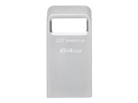 Kingston DataTraveler Micro - USB-flashstasjon - 64 GB - USB 3.2 Gen 1 DTMC3G2/64GB