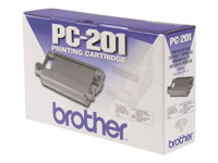 Brother PC201 - Svart - skriverbånd - for Brother MFC-1770, MFC-1780, MFC-1870, MFC-1970; IntelliFAX 1170, 1270, 1570, 1575 PC201