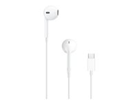 Apple EarPods - Ørepropper med mikrofon - ørepropp - kablet - USB-C MTJY3ZM/A