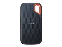 SanDisk Extreme Portable - SSD - kryptert - 500 GB - ekstern (bærbar) - USB 3.2 Gen 2 - 256-bit AES SDSSDE61-500G-G25