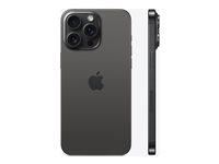 Apple iPhone 15 Pro Max - 5G smartphone - dobbelt-SIM / Internminne 1 TB - OLED-display - 6.7" - 2796 x 1290 pixels (120 Hz) - 3x bakkamera 48 MP, 12 MP, 12 MP - front camera 12 MP - svart titan MU7G3QN/A