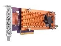 QNAP QM2-4S-240 - Diskkontroller - SATA - lav profil - PCIe 2.0 x4 - for QNAP TS-1273, 1277, 473, 677, 873, 877, 977, EC1280, TVS-2472, 473, 673, 872, 873, 882 QM2-4S-240