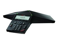 Poly Trio 8300 NR - Konferanse-VoIP-telefon - med Bluetooth-grensesnitt med anrops-ID/samtale venter - IEEE 802.11a/b/g/n (Wi-Fi) / Bluetooth 5.0 - treveis anropskapasitet - SIP, SRTP, SDP - 3 linjer - svart 830A0AA