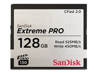 SanDisk Extreme Pro - flashminnekort - 128 GB - CFast 2.0 SDCFSP-128G-G46D