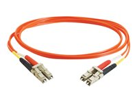 C2G LC-LC 50/125 OM2 Duplex Multimode PVC Fiber Optic Cable (LSZH) - Nettverkskabel - LC multimodus (hann) til LC multimodus (hann) - 20 m - fiberoptisk - dupleks - 50 / 125 mikroner - OM2 - halogenfri - oransje 85502