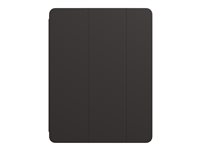 Apple Smart - Lommebok for nettbrett - polyuretan - svart - 12.9" - for 12.9-inch iPad Pro (3. generasjon, 4. generasjon, 5. generasjon) MJMG3ZM/A