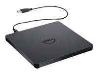 Dell Slim DW316 - Platestasjon - DVD±RW (±R DL) / DVD-RAM - 8x/8x/5x - USB 2.0 - ekstern 784-BBBI