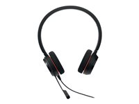 Jabra Evolve 20 MS stereo - Hodesett - on-ear - kablet - USB - Certified for Skype for Business 4999-823-109