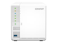 QNAP TS-364 - NAS-server - 3 brønner - RAID 5 - RAM 4 GB - 2.5 Gigabit Ethernet - iSCSI støtte TS-364-4G