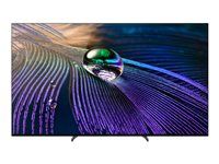 Sony Bravia Professional Displays FWD-55A90J - 55" Diagonalklasse (54.6" synlig) OLED-display - med TV-kanalvelger - intelligent skilting - Android TV - 4K UHD (2160p) 3840 x 2160 - HDR - titansvart FWD-55A90J