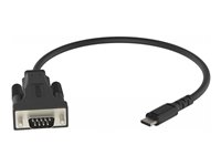 Vision Professional - Seriell adapter - 24 pin USB-C (hann) til DB-9 (hann) - svart TC-USBCSER/BL