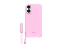 Beats - Baksidedeksel for mobiltelefon - med stativ og kamerakontroll - MagSafe-samsvar - polykarbonat - stein rosa - for iPhone 17 MGY64LL/A