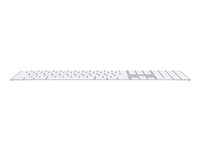 Apple Magic Keyboard with Numeric Keypad - Tastatur - Bluetooth - Svensk - sølv MQ052S/A