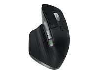 Logitech Master Series MX Master 3S for Mac - Mus - ergonomisk - optisk - 7 knapper - trådløs - 2.4 GHz, Bluetooth - romgrå - for Apple MacBook 910-006571