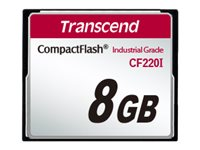 Transcend CF220I Industrial Grade - Flashminnekort - 8 GB - CompactFlash TS8GCF220I