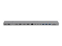 HyperDrive - Dokkingstasjon - USB-C x 2 - 3 x HDMI, 3 x DP - 1GbE HD156-GL