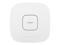 NETGEAR Insight WAX630 - Trådløst tilgangspunkt - Wi-Fi 6 - 2,4 GHz (1 bånd) / 5 GHz (2 bånd) - vegg/tak-monterbar WAX630-100EUS