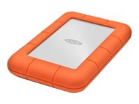 LaCie Rugged Mini - Harddisk - 1 TB - ekstern (bærbar) - USB 3.0 - 5400 rpm 301558