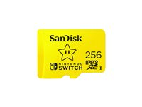 SanDisk Nintendo Switch - Flashminnekort - 256 GB - UHS-I U3 - microSDXC UHS-I - for Nintendo Switch SDSQXAO-256G-GNCZN