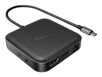 HyperDrive Mobile Dock - Dokkingstasjon - USB4 - HDMI, DP - 1GbE HD583-GL