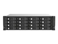 QNAP TL-R1620Sep-RP - Harddiskarray - 16 brønner (SATA-600 / SAS-3) - SAS 12Gb/s (ekstern) - kan monteres i rack - 3U TL-R1620SEP-RP