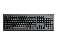 Kensington ValuKeyboard - Tastatur - USB - Nordisk - svart 1500109PN