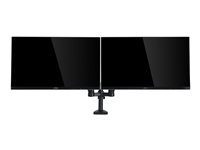 AOC AD110D0 - Monteringssett - justerbar arm - for 2 LCD-skjermer - aluminiumslegering - skjermstørrelse: inntil 27" - skrivebordsmonterbar AD110D0