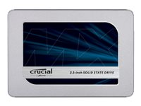 Crucial MX500 - SSD - kryptert - 2 TB - intern - 2.5" - SATA 6Gb/s - 256-bit AES - TCG Opal Encryption 2.0 CT2000MX500SSD1
