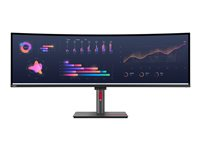Lenovo ThinkVision P49w-30 - LED-skjerm - kurvet - 49" - HDR 63DBRAT1EU