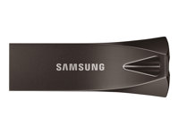 Samsung BAR Plus MUF-256BE4 - USB-flashstasjon - 256 GB - USB 3.1 Gen 1 - titangrå MUF-256BE4/APC