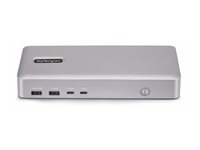 StarTech.com USB4 Docking Station, USB-C 40Gbps, Dual Video HDMI, Up to 2x 4K 60Hz 4:4:4 (RGB) or 2x 4K 120Hz 4:2:2, Multi-Monitor Dock, 6x USB, 2.5GbE, 100W PD - Dokkingstasjon - USB4 / Thunderbolt 4 - 2 x HDMI - 1GbE, 2.5GbE - 180 watt 155UE-USB4-DOCK
