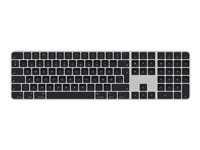 Apple Magic Keyboard with Touch ID and Numeric Keypad - Tastatur - Bluetooth, USB-C - QWERTY - Dansk - black keys MMMR3DK/A