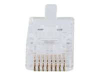 C2G RJ45 Cat5E Modular Plug for Flat Stranded Cable - Nettverkkontakt - RJ-45 (hann) - CAT 5e (en pakke 25) 88121