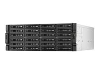 QNAP TL-R2400PES-RP - Harddiskarray - 24 brønner (SATA-600) - PCIe x8 (ekstern) - kan monteres i rack - 4U TL-R2400PES-RP