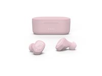 Belkin SoundForm Play - True wireless-hodetelefoner med mikrofon - i øret - Bluetooth - aktiv støydemping - rosa AUC005BTPK
