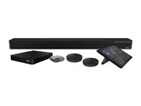 Lenovo ThinkSmart Core - Full Room Kit - videokonferansesett - med 3-års Lenovo Premier Support + First Year Maintenance - Certified for Microsoft Teams Rooms - svart 12QN0004MT