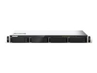 QNAP TS-435XeU - NAS-server - 4 brønner - 16 TB - kan monteres i rack - SATA 6Gb/s - HDD 4 TB x 4 - RAID 0, 1, 5, 6, 10, JBOD - RAM 4 GB - 2.5 Gigabit Ethernet / 10 Gigabit Ethernet - iSCSI støtte - 1U TS-435XEU-4G+4XST4000NE001