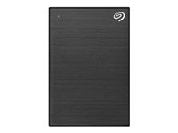 Seagate One Touch STKZ4000400 - Harddisk - 4 TB - ekstern (bærbar) - USB 3.0 - svart - med Seagate Rescue Data Recovery STKZ4000400