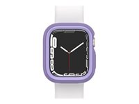 OtterBox EXO EDGE - Støtfanger for smartarmåndsur - polykarbonat, TPE - tilbakestillingspurpur - for Apple Watch (41 mm) 77-87564