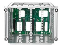 HPE 8SFF x4 U.3 Mid Tray Tri-Mode Drive Cage Kit - Lagringsdrevhylse - 2.5" - for ProLiant DL380 Gen11 P48816-B21