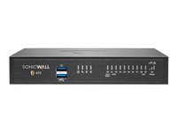 SonicWall TZ Series (Gen 7) TZ470 - TotalSecure Essential Edition - sikkerhetsapparat - med 3 års Essential Protection Service Suite - 1GbE, 2.5GbE - SonicWall Promotional Tradeup - skrivebord - TAA-samsvar 03-SSC-1367