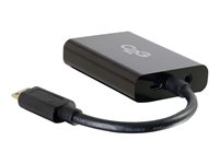 C2G HDMI Mini to VGA and Audio Adapter Converter Dongle - Videokonverter - HDMI - VGA - svart 80504
