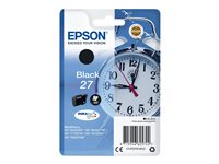 Epson 27 - 6.2 ml - svart - original - blekkpatron - for WorkForce WF-3620, WF-3640, WF-7110, WF-7210, WF-7610, WF-7620, WF-7710, WF-7715, WF-7720 C13T27014012