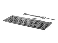 HP Business Slim - Tastatur - USB - Pan Nordic - svart - for HP 34, Z1 G9; Elite 800 G9; Pro 260 G9, 400 G9; ProOne 440 G9; ZBook Fury 15 G8, 17 G8 Z9H48AA#UUW