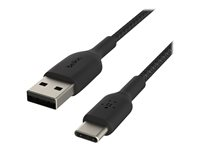 Belkin BOOST CHARGE - USB-kabel - 24 pin USB-C (hann) til USB (hann) - 1 m - svart CAB002BT1MBK