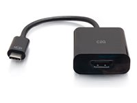 C2G USB-C to HDMI Audio/Video Adapter Converter - 4K 60Hz - Black - Video adapter - 24 pin USB-C hann til HDMI hunn - svart - 4K 60Hz støtte C2G26935