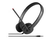 Lenovo Stereo Analog Headset - Hodesett - on-ear - kablet 4XD0K25030
