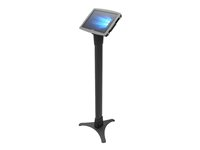 Compulocks Adjustable Floor Stand For Surface Pro 7 Tablet Self Service Kiosk - Stativ - for nettbrett - låsbar - støpejern, høyverdig aluminium - svart - plassering på gulv - for Microsoft Surface Pro, Pro 3, Pro 4, Pro 6, Pro 7; Samsung Galaxy TabPro S 147B912SGEB