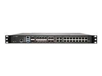 SonicWall NSa 6700 - Essential Edition - sikkerhetsapparat - 10GbE, 5GbE, 2.5GbE, 25GbE, 40GbE - 1U - SonicWALL Secure Upgrade Plus Program (3-årsalternativ) - rackmonterbar 02-SSC-9588